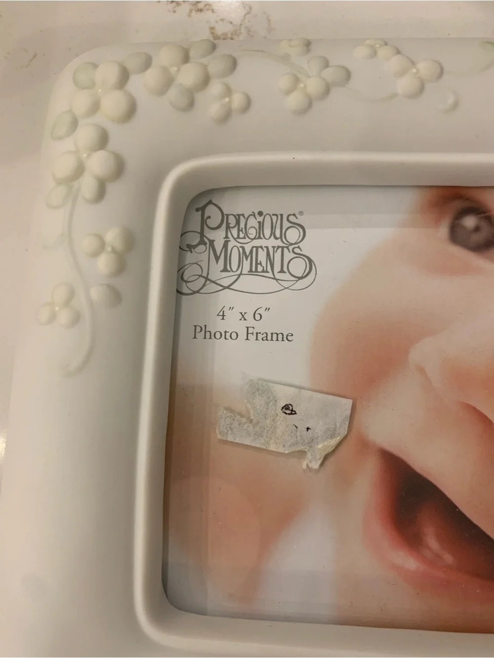 Precious Moment Girl Baptism/Christening Picture Frame NEW With Box 4
